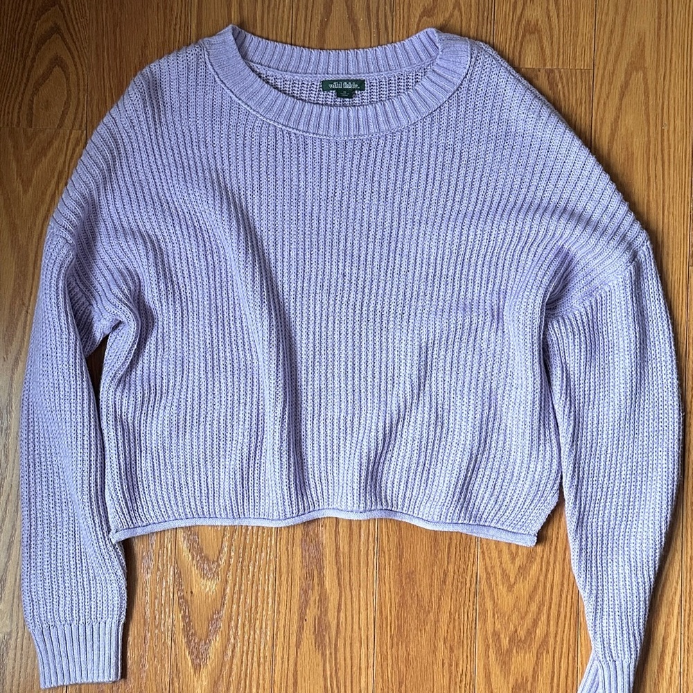 Wild Fable Women's Lavender Sweater